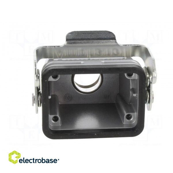 Enclosure: for HDC connectors | C146 | size E6 | for cable | straight фото 9