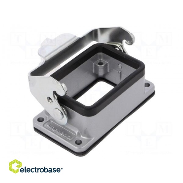 Enclosure: for HDC connectors | C146 | size E6 | with latch | IP65 image 1