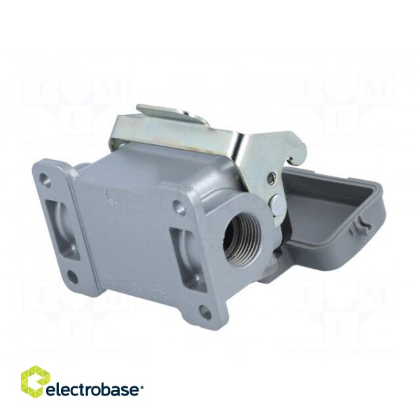 Enclosure: for HDC connectors | C146 | size E6 | with latch | M20 фото 8