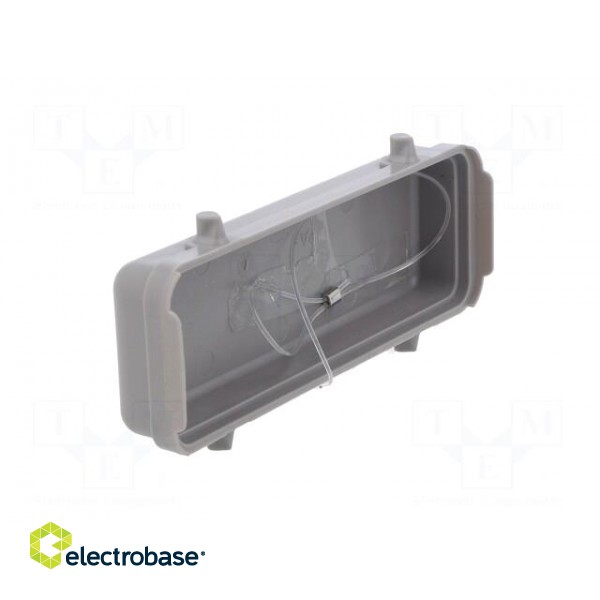 Protection cover | C146 | size E24 | for double latch | polyamide paveikslėlis 8