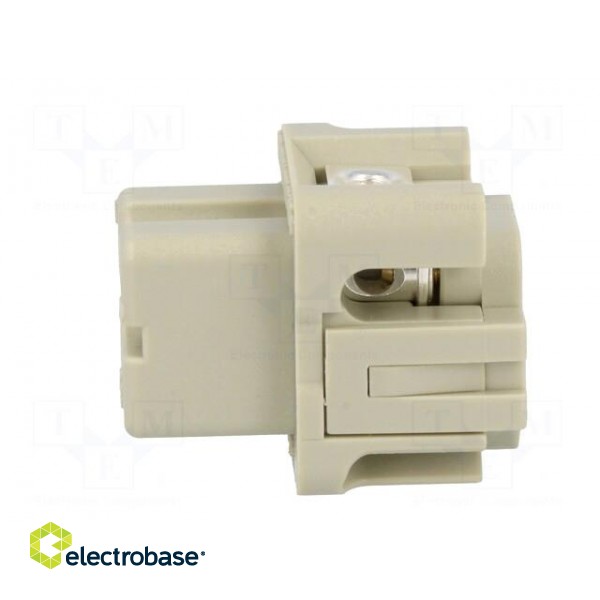 Connector: HDC | contact insert | female | Han® A | PIN: 4 | 3+PE | 10A image 3