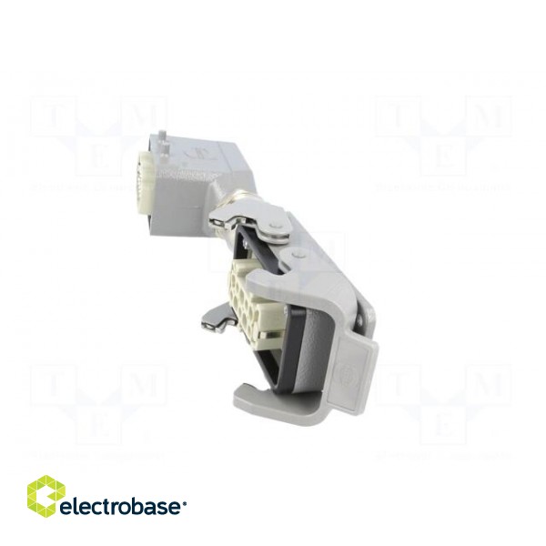 Connector: HDC | male + female | plug + socket,complete set | 10+PE image 3