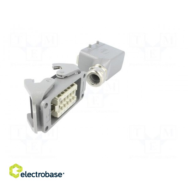 Connector: HDC | male + female | plug + socket,complete set | 10+PE image 4