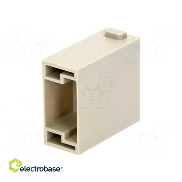 Connector: HAN | module | male | Han Modular RJ45 | straight | 1A | 50V paveikslėlis 1