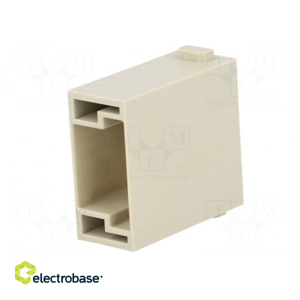 Connector: HAN | module | male | Han Modular RJ45 | straight | 1A | 50V image 2