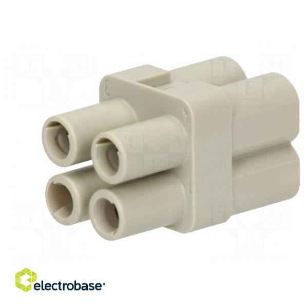 Connector: HDC | contact insert | female | Han Q | PIN: 4 | size 3A | 40A image 6