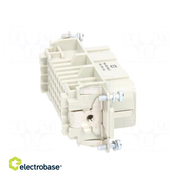 Connector: HDC | contact insert | female | Han® HMC | PIN: 40 | 40+PE фото 7