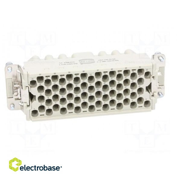 Connector: rectangular | female | Han EEE HMC | PIN: 64 | size 24B image 5