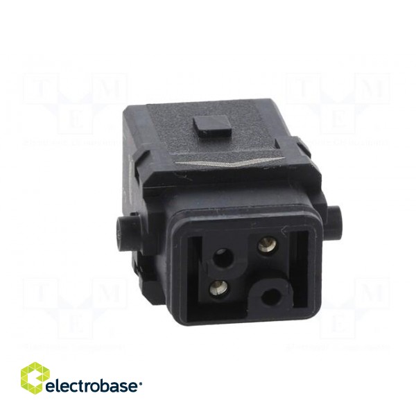 Connector: HDC | contact insert | female | Han® 1A | PIN: 4 | 3P+PE image 5