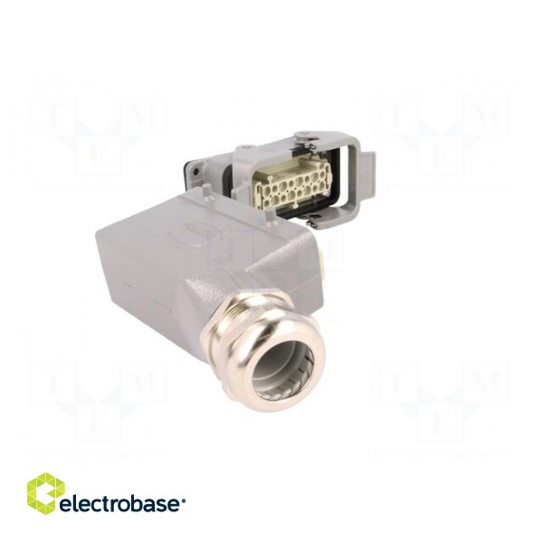 Connector: HDC | male + female | plug + socket,complete set | 16+PE image 8