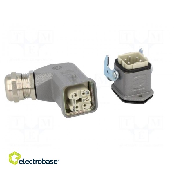 Connector: HDC | male + female | plug + socket,complete set | PIN: 5 image 9