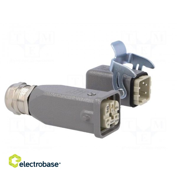 Connector: HDC | male + female | plug + socket,complete set | PIN: 5 image 8