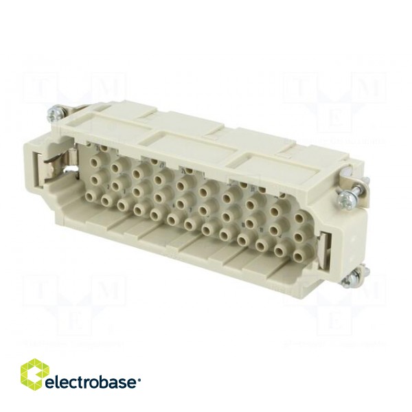 Connector: rectangular | male | Han EE | PIN: 46 | 46+PE | size 24B | 16A image 2