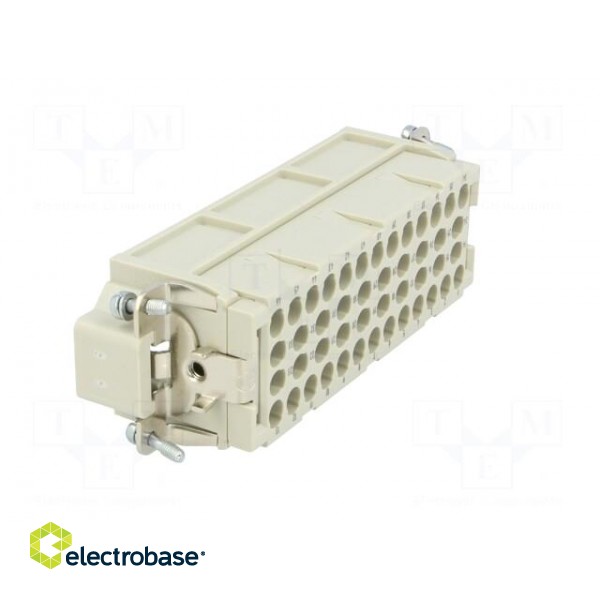 Connector: rectangular | male | Han EE | PIN: 46 | 46+PE | size 24B | 16A image 4