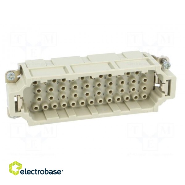 Connector: rectangular | male | Han EE | PIN: 46 | 46+PE | size 24B | 16A image 9