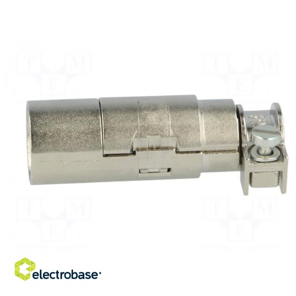 Connector: HDC | male | Han Modular Quintax | PIN: 4 | shielded image 3