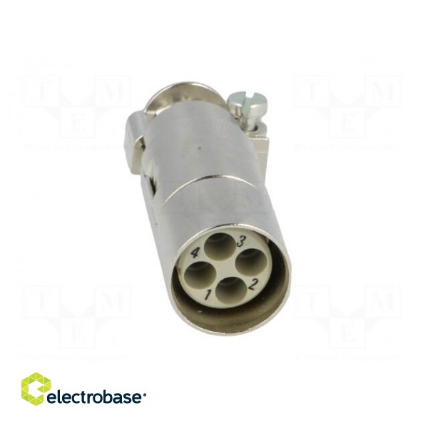 Connector: HDC | male | Han Modular Quintax | PIN: 4 | shielded image 9