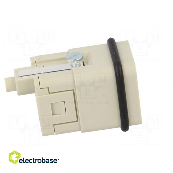 Connector: HDC | contact insert | male | Han Q | PIN: 8 | 7+PE | size 3A image 7