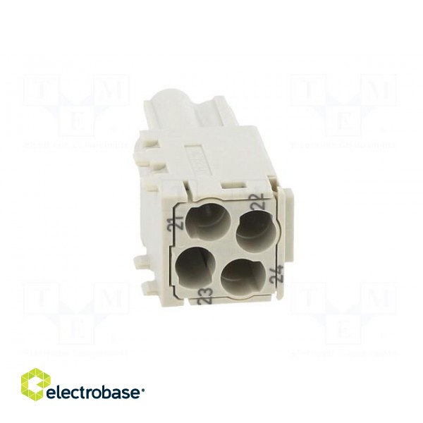 Connector: HDC | module | female | Han-Modular® Domino | PIN: 4 image 5