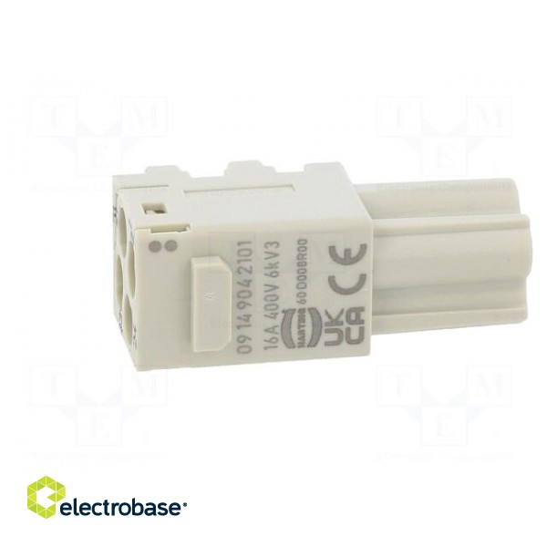 Connector: HDC | module | female | Han-Modular® Domino | PIN: 4 image 7