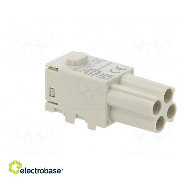 Connector: HDC | module | female | Han-Modular® Domino | PIN: 4 фото 8