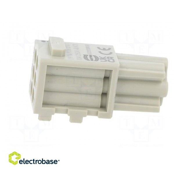 Connector: HDC | module | female | Han-Modular® Domino | PIN: 6 фото 7