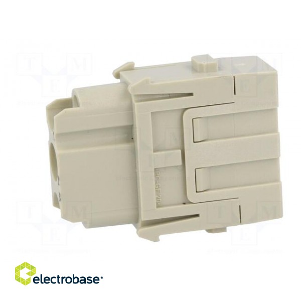 Connector: HDC | module | female | Han-Modular® | PIN: 3 | 40A | 690V image 3