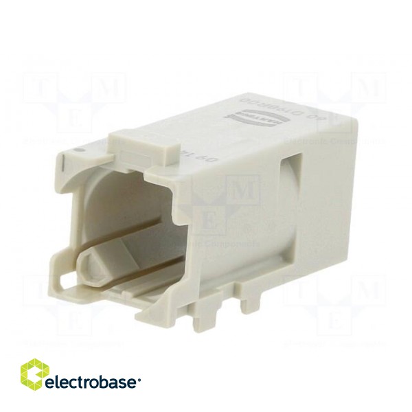 Connector: HDC | module | male | Han-Modular® Domino | PIN: 1 paveikslėlis 6