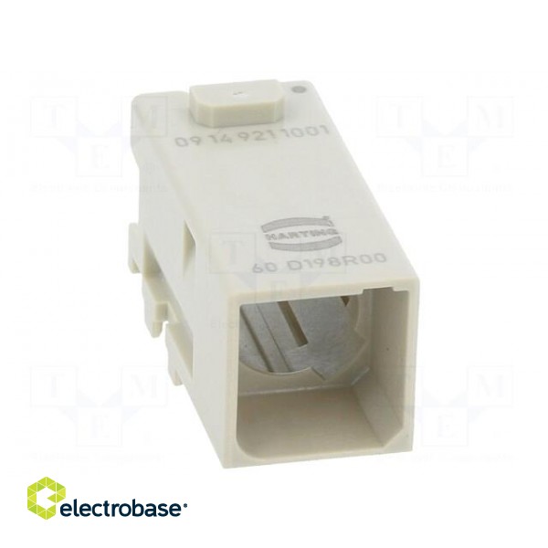 Connector: HDC | module | male | Han-Modular® Domino | PIN: 1 фото 9