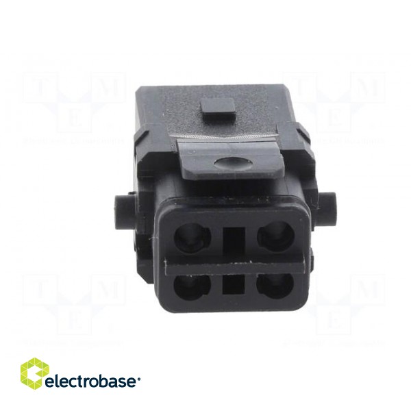 Connector: HDC | contact insert | female | Han® 1A | PIN: 4 | 3P+PE image 9