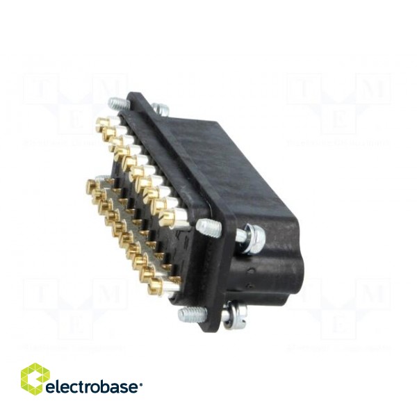 Connector: HDC | contact insert | female | Staf® | PIN: 20 | size 16A image 7