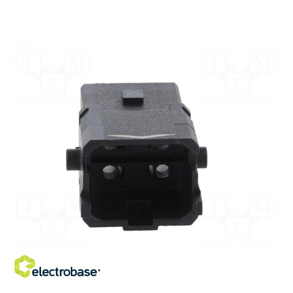 Connector: HDC | contact insert | male | Han® 1A | PIN: 4 | 3P+PE image 9