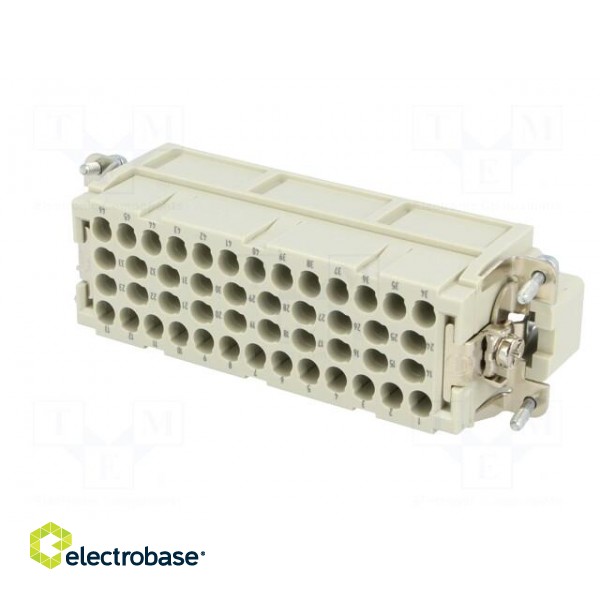 Connector: rectangular | male | Han EE | PIN: 46 | 46+PE | size 24B | 16A image 6