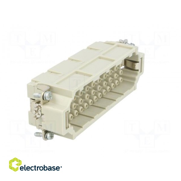 Connector: rectangular | male | Han EE | PIN: 46 | 46+PE | size 24B | 16A image 8