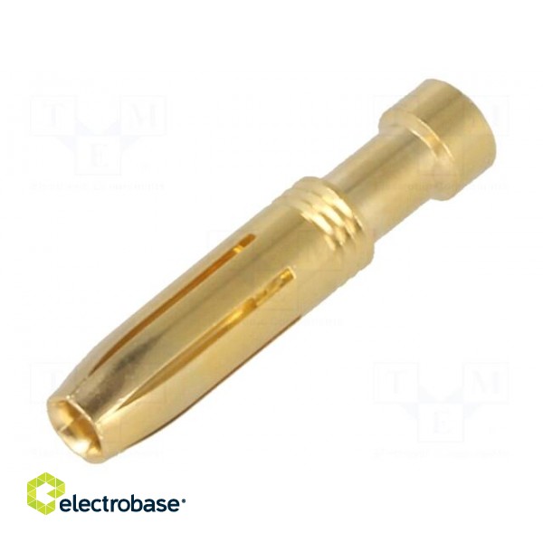 Contact | female | 2.5mm2 | Han E | gold-plated | crimped | 16A