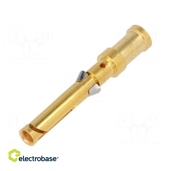 Contact | female | 1.5mm2 | Han D | nickel plated,gold-plated | 10A