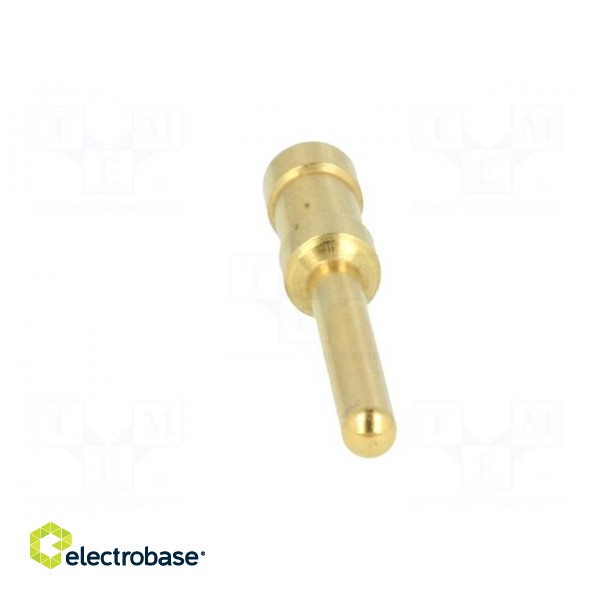 Contact | male | copper alloy | gold-plated | 4mm2 | 12AWG | Han E® HMC image 9