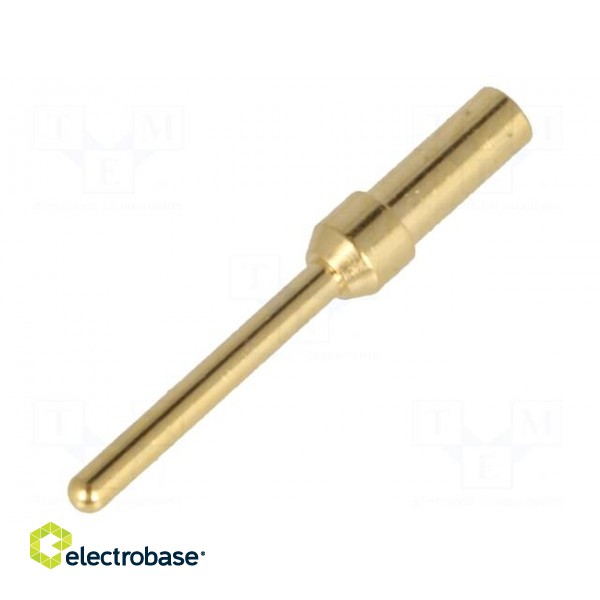Contact | male | 0.13÷0.33mm2 | 26AWG÷22AWG | Han D-Sub | gold-plated