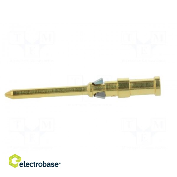 Contact | male | 0.75mm2 | 18AWG | Han D HMC,Han DD HMC | gold-plated image 3