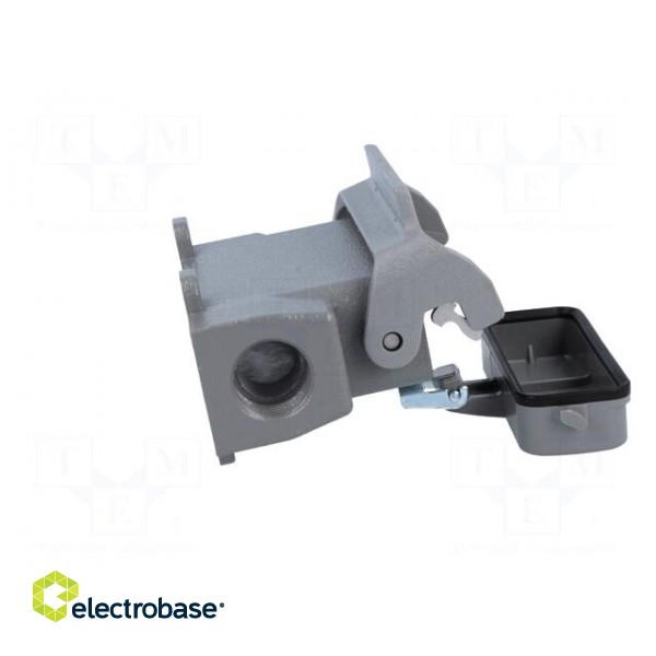 Enclosure: for Han connectors | Han A | size 16A | with latch | M20 фото 7
