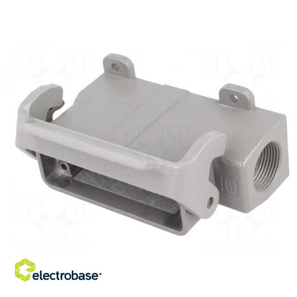 Enclosure: for Han connectors | Han A | size 16A | with latch | PG16 image 2