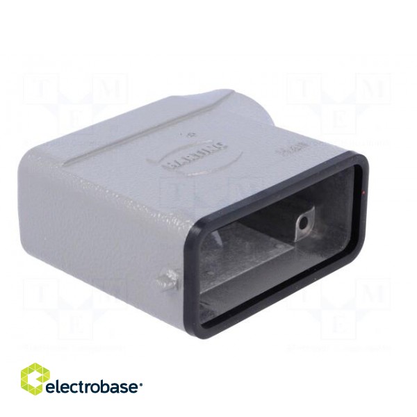 Enclosure: for Han connectors | Han | size 10A | for cable | angled paveikslėlis 8