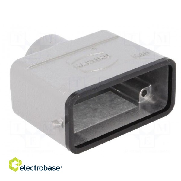 Enclosure: for Han connectors | Han | size 10A | for cable | straight image 8