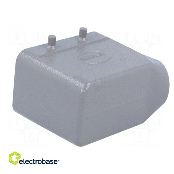 Enclosure: for Han connectors | Han | size 10B | for cable | angled фото 6