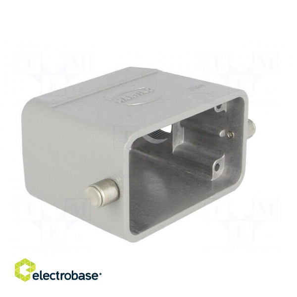 Enclosure: for Han connectors | Han | size 10B | for cable | angled фото 8