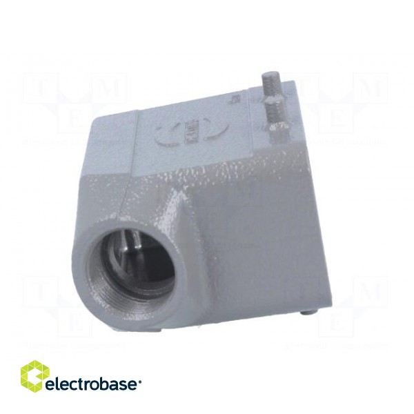 Enclosure: for Han connectors | Han | size 10B | for cable | angled image 9