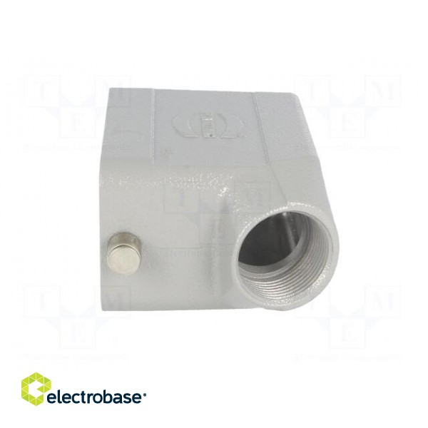 Enclosure: for Han connectors | Han | size 10B | for cable | angled фото 3