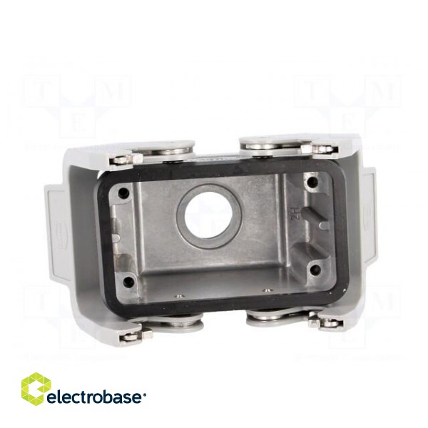 Enclosure: for Han connectors | Han | size 10B | for cable | straight фото 9