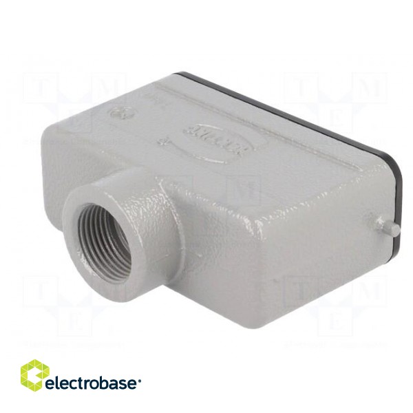 Enclosure: for HDC connectors | Han® A | size 16A | for cable | M20 image 6
