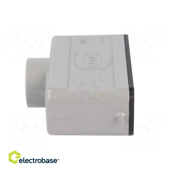 Enclosure: for Han connectors | Han | size 16A | for cable | straight image 7